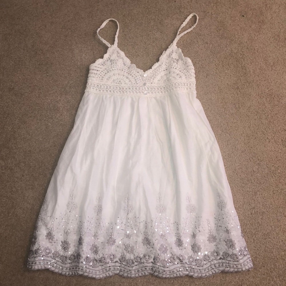 White summer dress